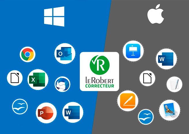 Le Robert Correcteur : correcteur d’orthographe, de grammaire et de syntaxe