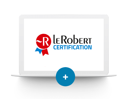Certification en français Le Robert