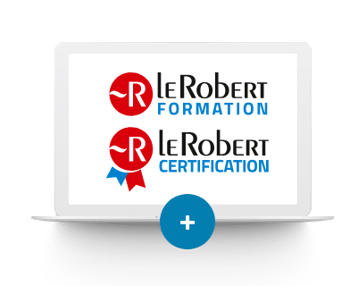 Formation & certification en français Le Robert | Le Robert pour les professionnels