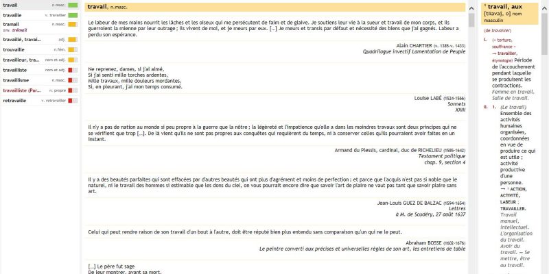Citations avec le mot Travail